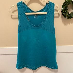 Disney Parks Women's Turquoise Mickey Performance Tank XL